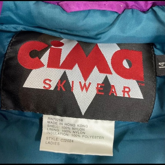 Cima Skiwear Vintage Retro Ladies Coat - Picture 5 of 8